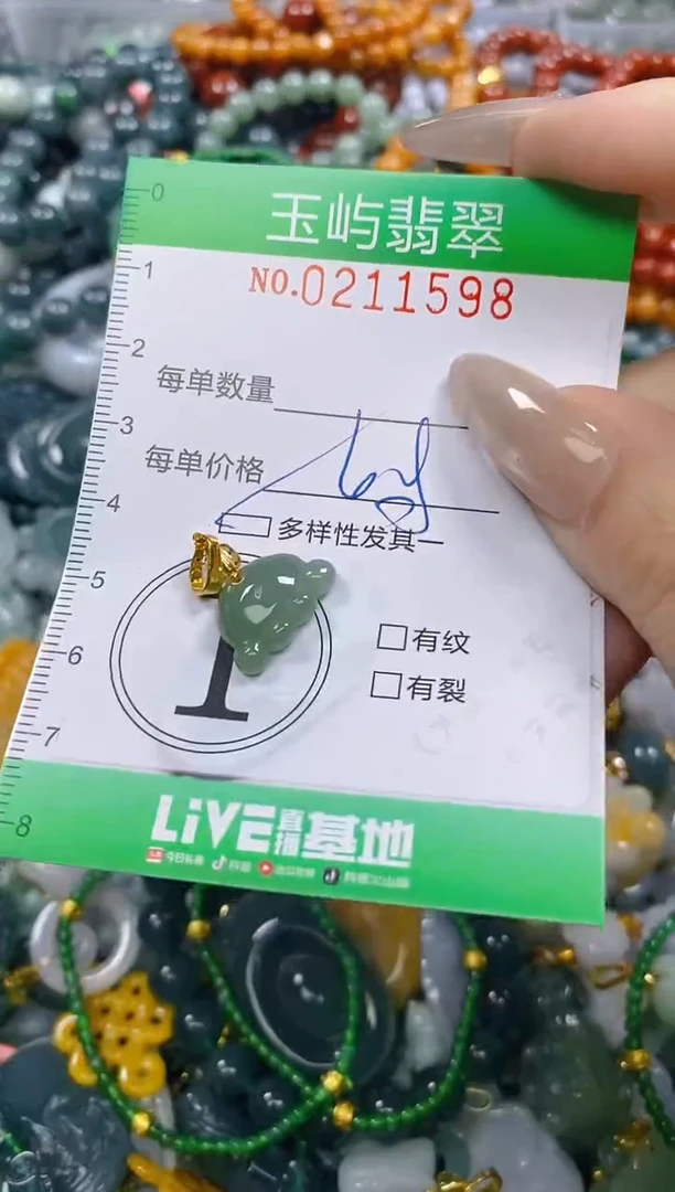 颈饰未镶嵌翡翠闪购0211598多样性发其一