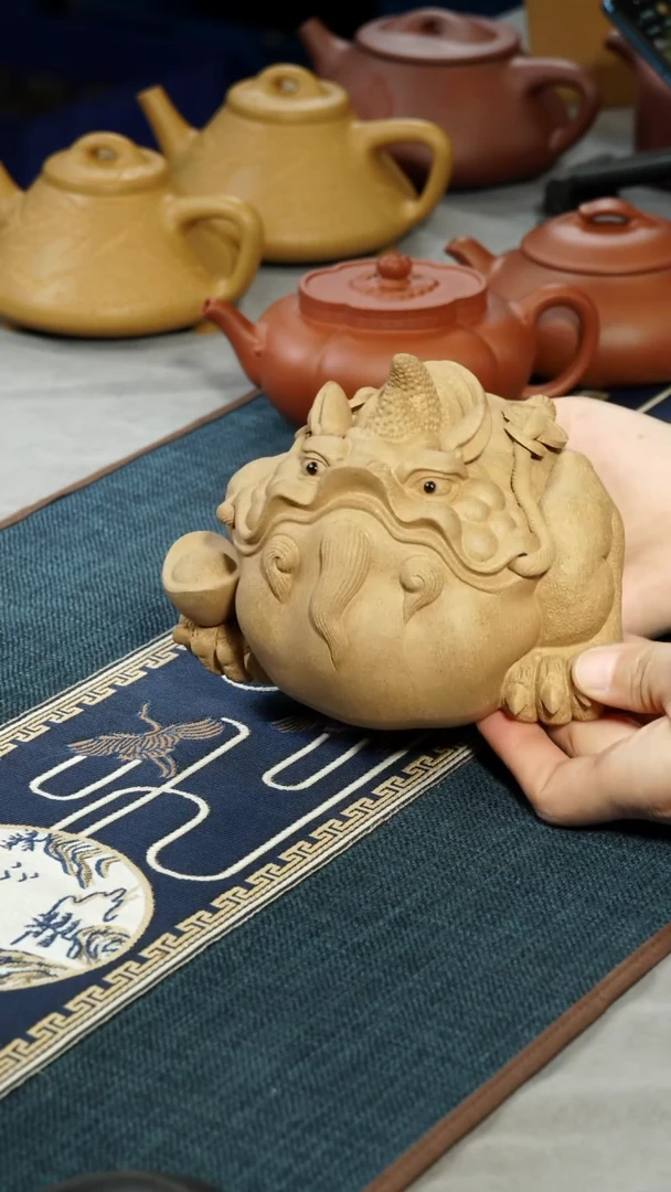 【闪购商品】紫砂茶壶小金蟾金蟾