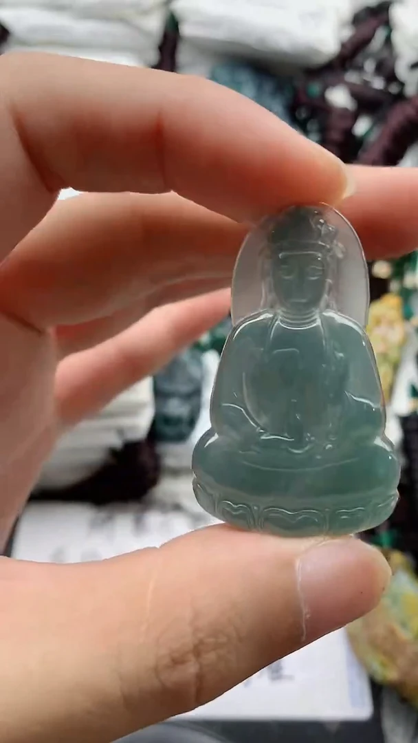 翡翠未镶嵌颈饰8888