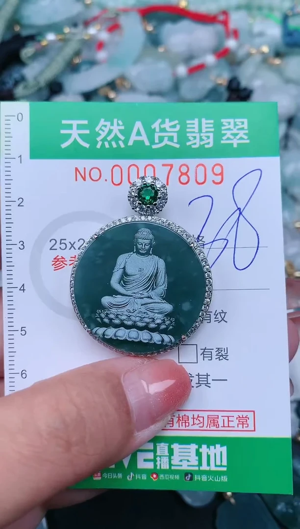 【闪购商品】翡翠颈饰未镶嵌.0007809