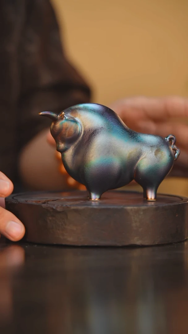 53柴房陶瓷柴烧窑宝牛