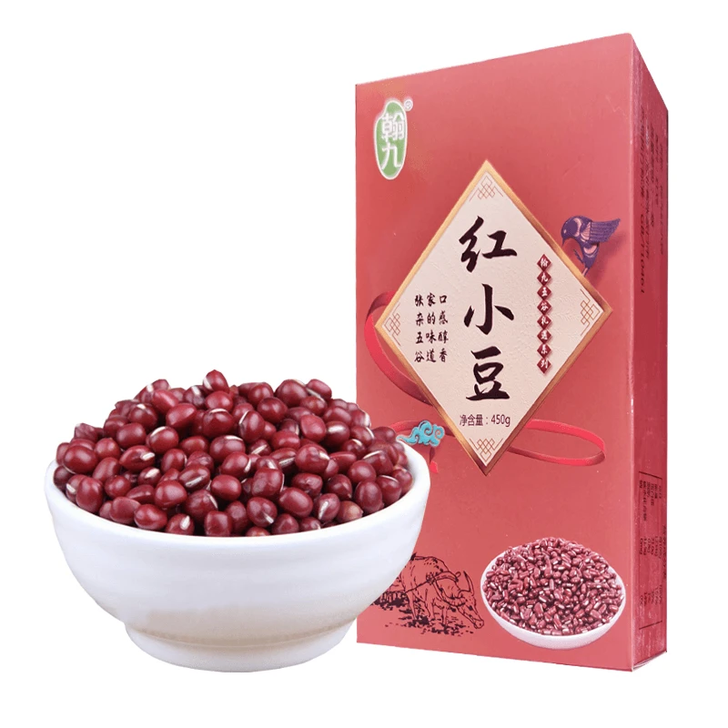 翰九 红小豆450g 五谷杂粮 粗粮 米面粮油 真空包装