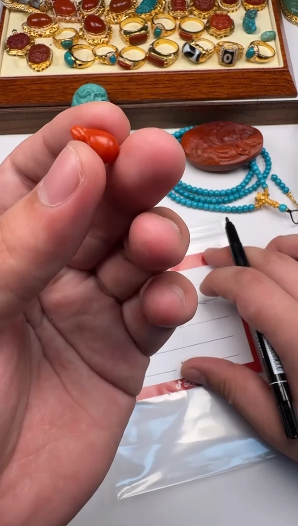 未镶嵌南红玛瑙挂件至***~配饰配饰