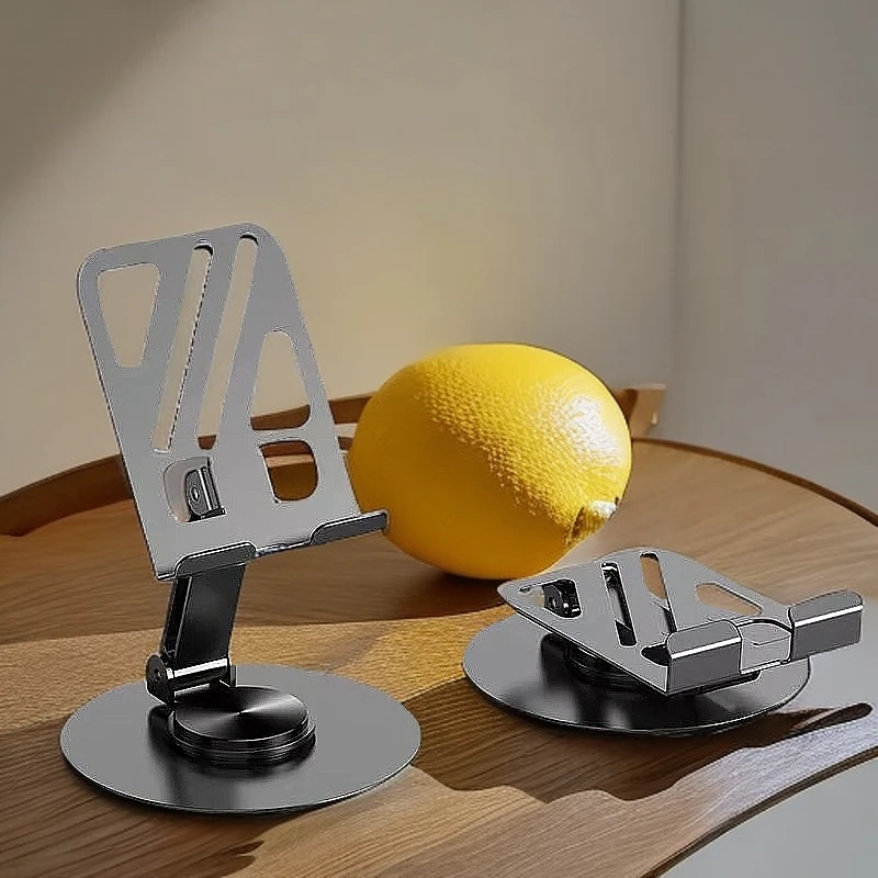 金属手机支架超稳固懒人旋转便携式桌面通用支架可折叠PN