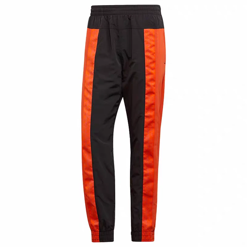Adidas/阿迪达斯三叶草男撞色梭织束脚透气运动长裤长弹FM2283