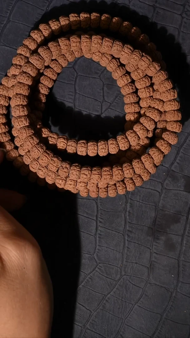 金刚菩提手串8-9+mm归圆老树王藏式单圈手串