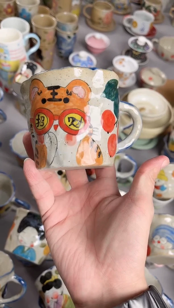 【闪购商品】瓷片景德镇手绘高温陶瓷