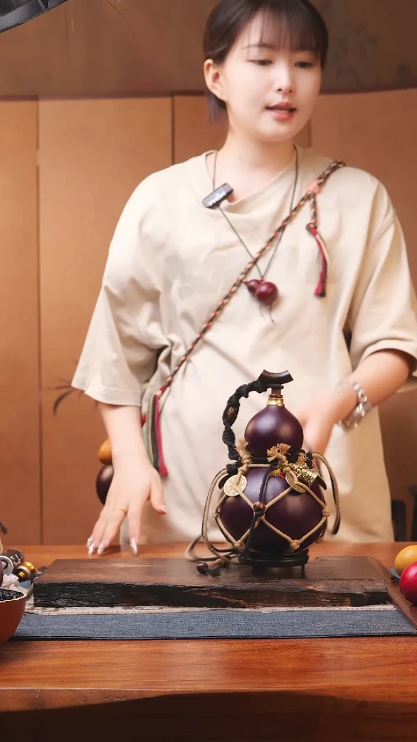 658号精品大漆葫芦防腐防渗装水茶酒