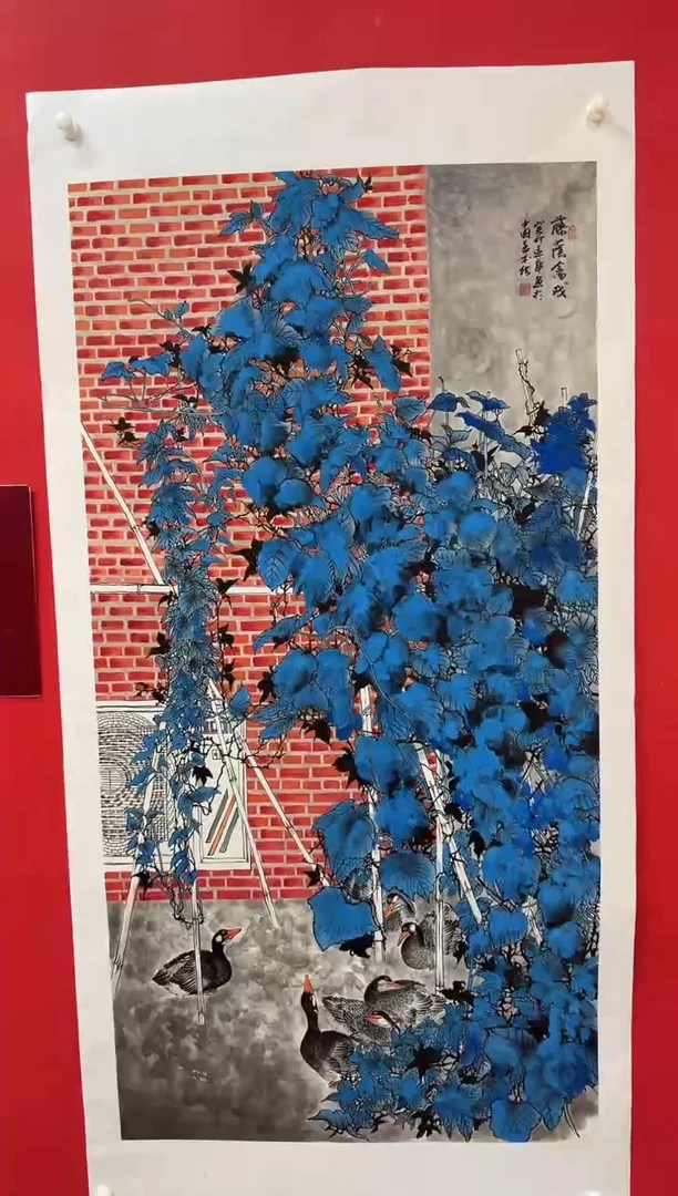 国画画家陆远华纯手绘原作