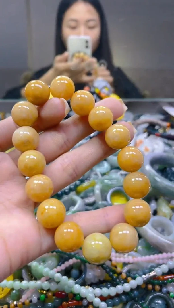 翡翠未镶嵌颈饰13MM/Q/翡翠A货一图一物