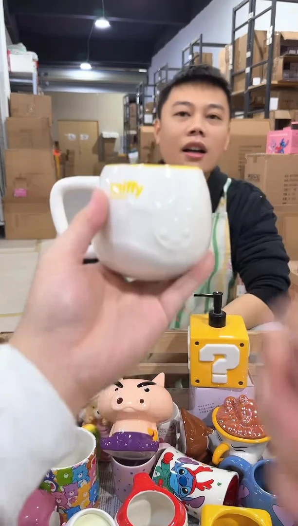 瓷片米菲兔鸡蛋杯
