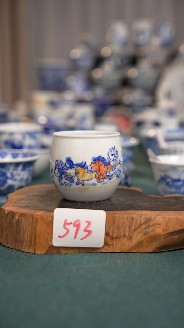 陶瓷593全手工手绘茶器