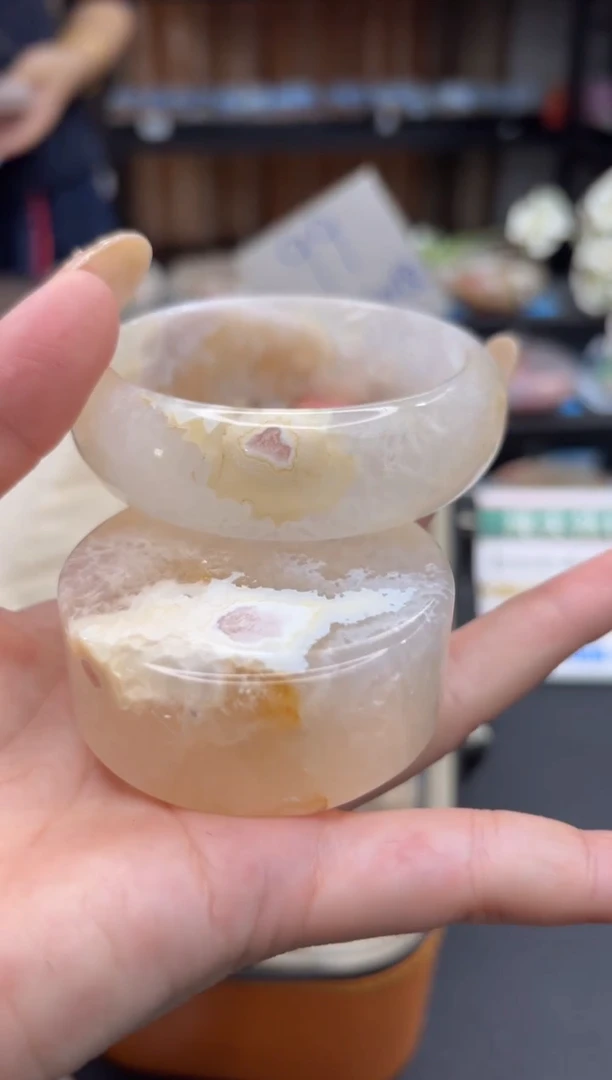 未镶嵌手镯石英质玉C175(圈赠送镯心)