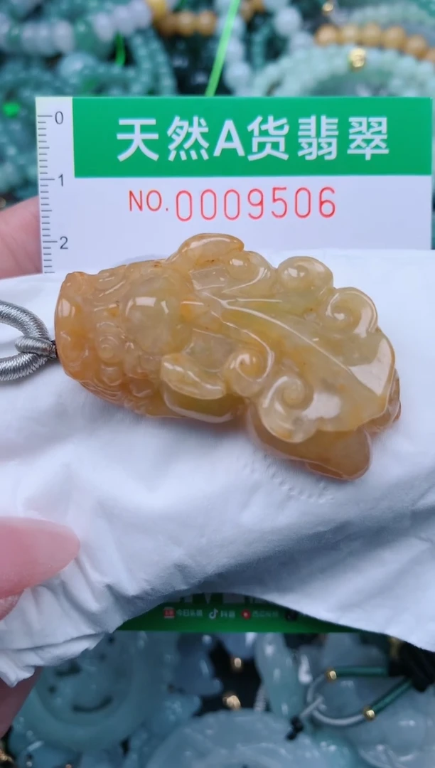 翡翠未镶嵌颈饰.0009506