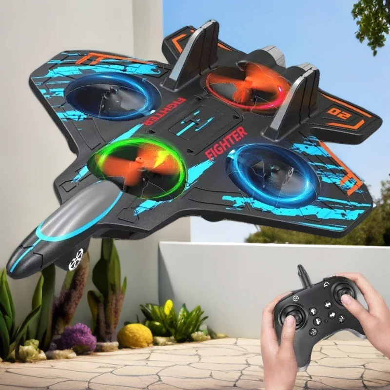 新款造型泡沫飞机战斗机航模遥控飞机耐摔滑翔机悬停直升机玩具