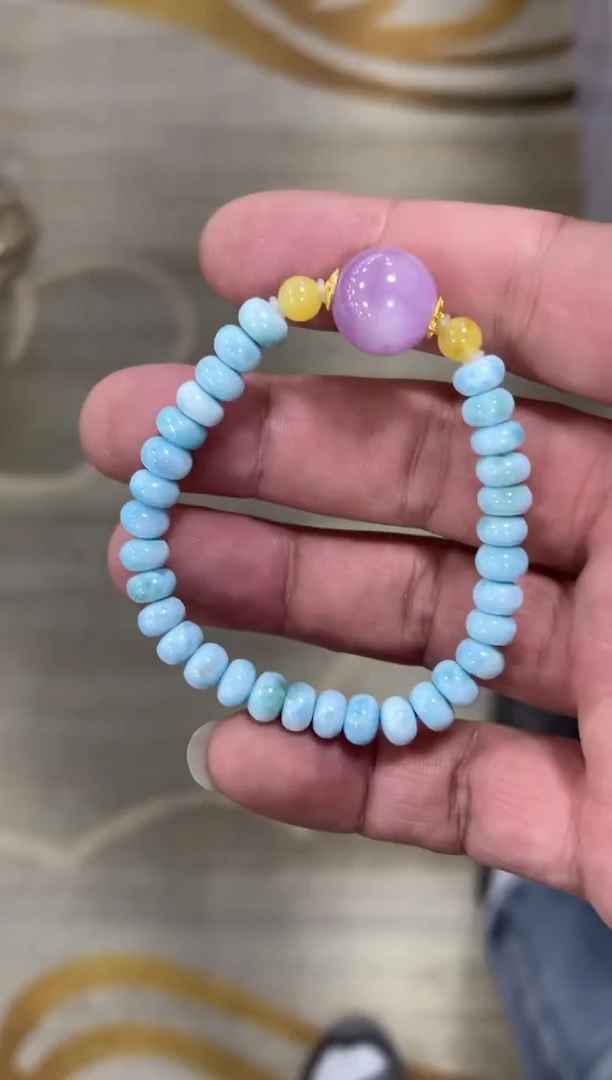 【闪购商品】针钠钙石（海纹石）珠宝奇石未镶嵌多样性发1件