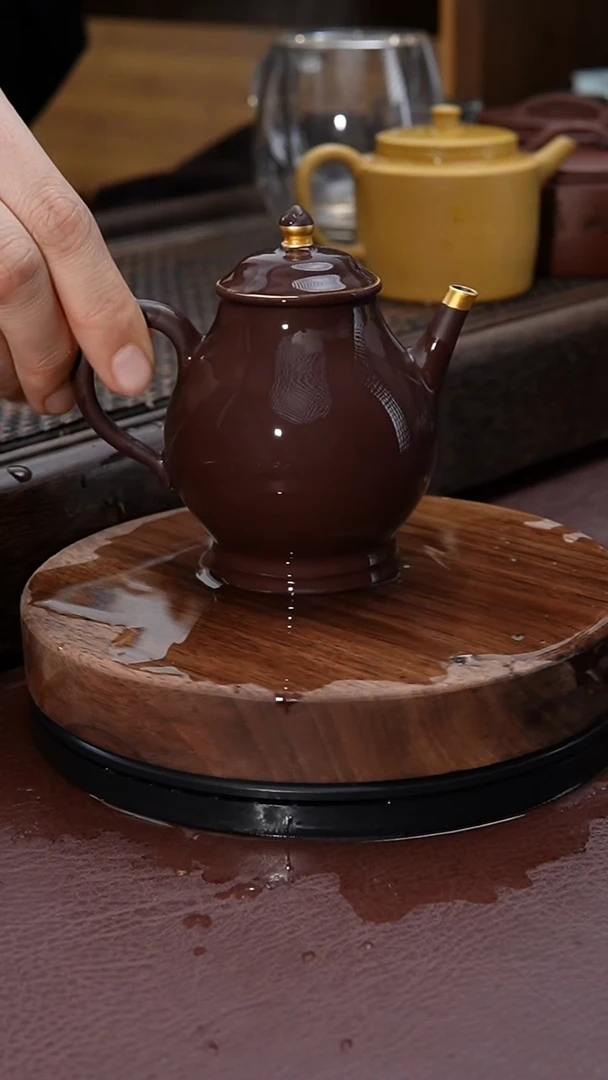 【闪购商品】紫砂茶壶描金宫灯紫砂壶