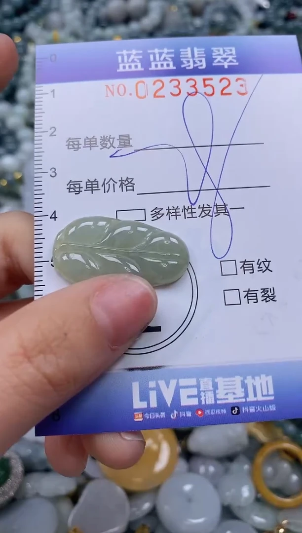 翡翠未镶嵌颈饰闪购0233523
