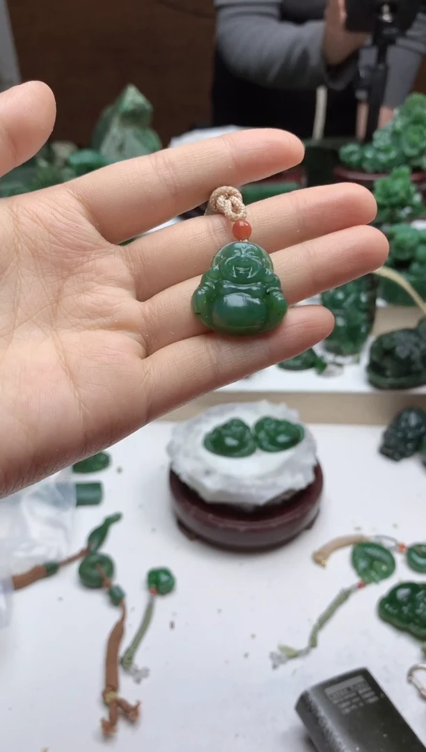 未镶嵌和田玉摆件随机发货1