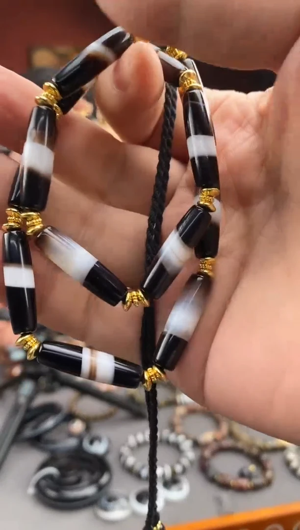 未镶嵌颈饰玛瑙/玉髓-7014 -68