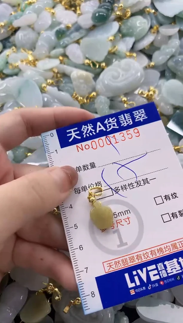颈饰未镶嵌翡翠天然A货翡翠