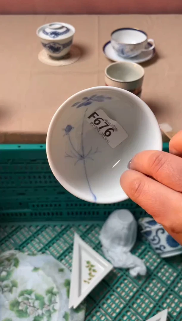 瓷片丹瓷器瓷器F676