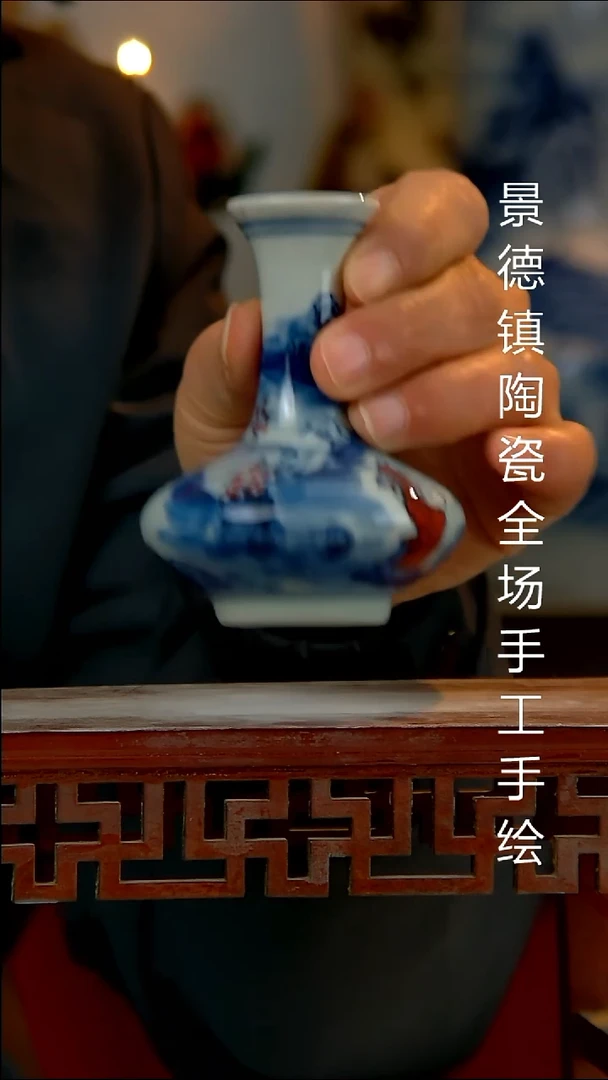 摆件陶瓷景德镇陶瓷 全场手工手绘