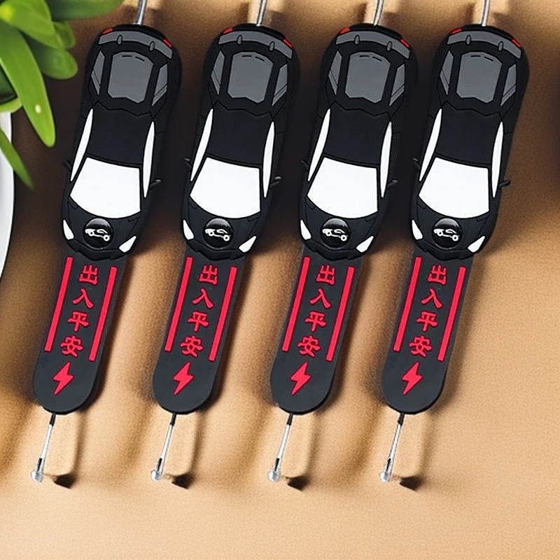 汽车静电带拖地带耐磨静电链加粗车尾释放车用装饰挂件接地条夜光