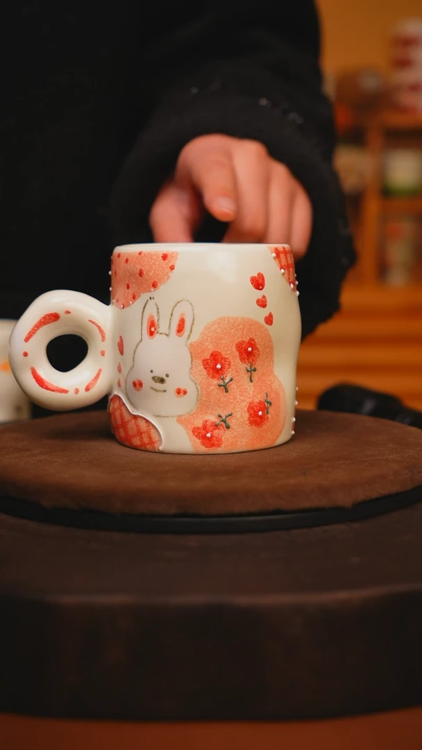 【闪购商品】瓷片景德镇手绘瓷器高温釉下彩---