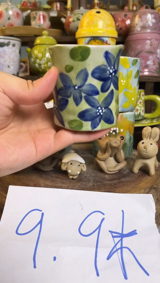 杯子景德镇手工手绘陶瓷