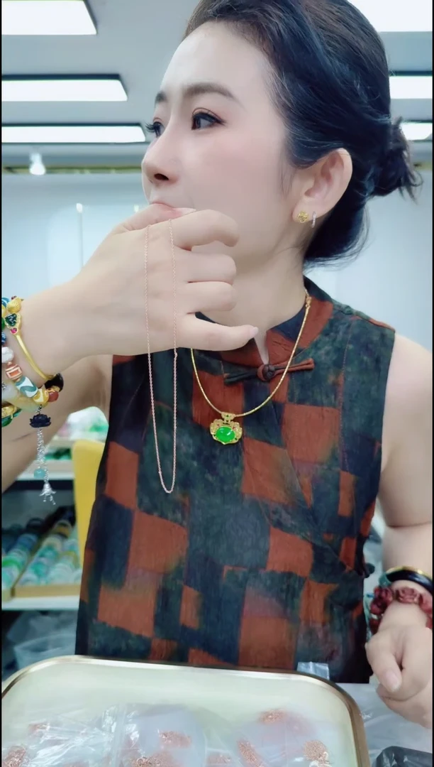 1099玫瑰金万能链