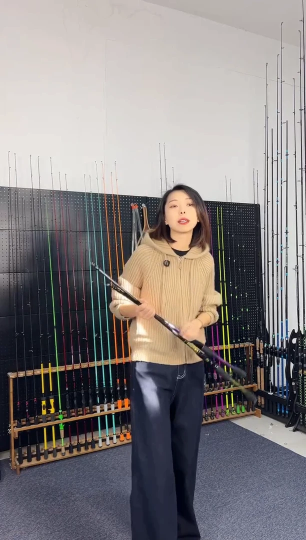 1.8m碳素玄烨绿色枪柄1.8米（瑕疵尾货竿，没有售后，介意勿拍）