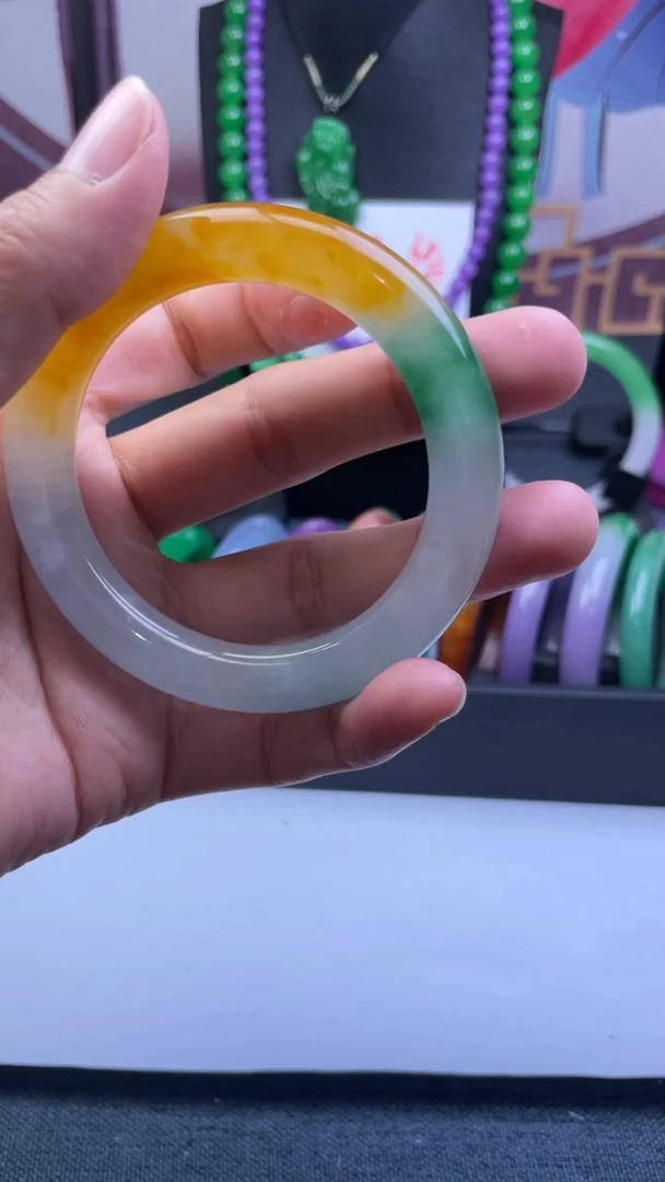 非金属仿水晶手镯