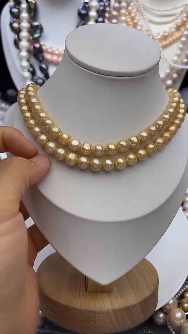 淡水珍珠未镶嵌颈饰多人