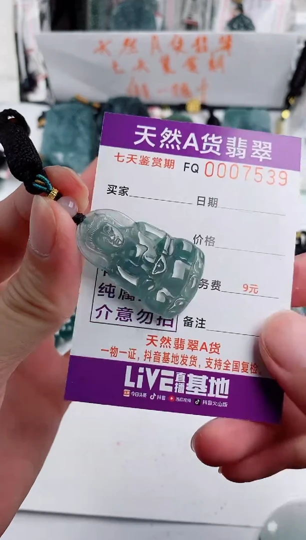 颈饰未镶嵌翡翠