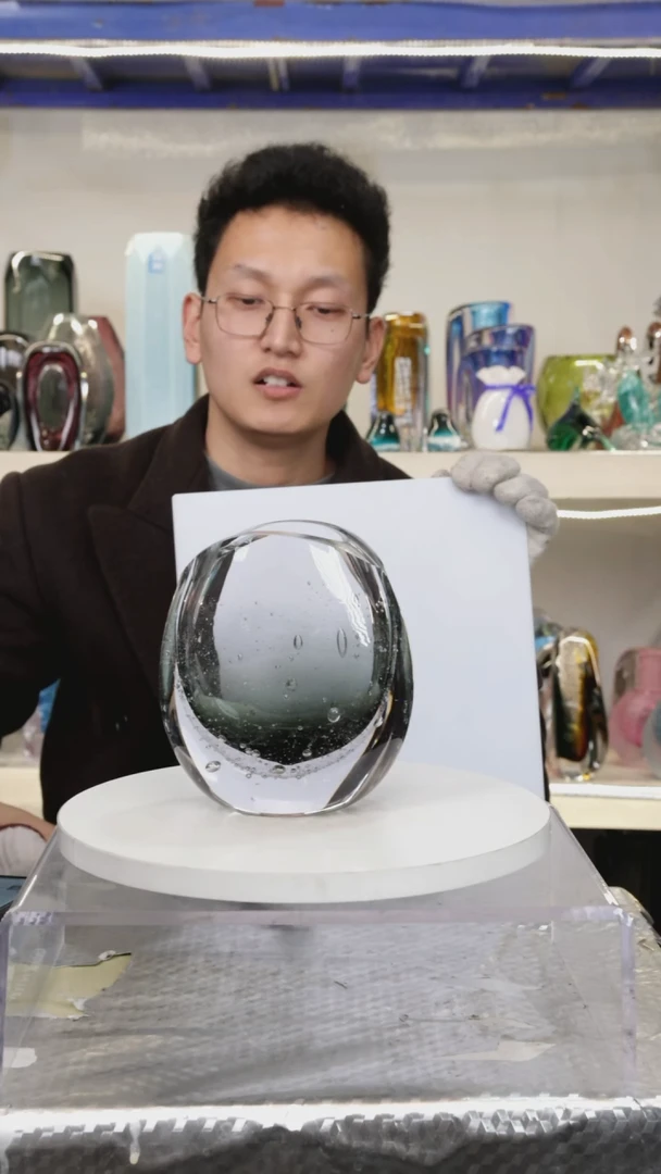 【闪购商品】琉璃高17精品琉璃正常手工痕迹