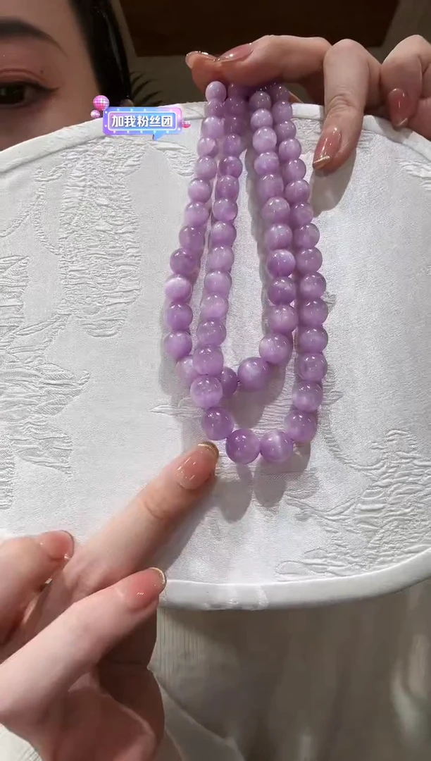 【闪购商品】锂辉石颈饰未镶嵌多样性发其一