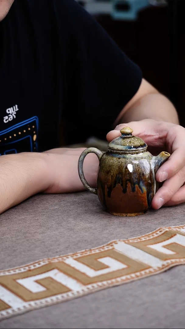 茶壶紫砂宜兴紫砂柴烧壶