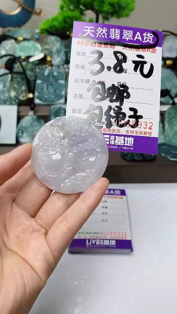 翡翠未镶嵌颈饰