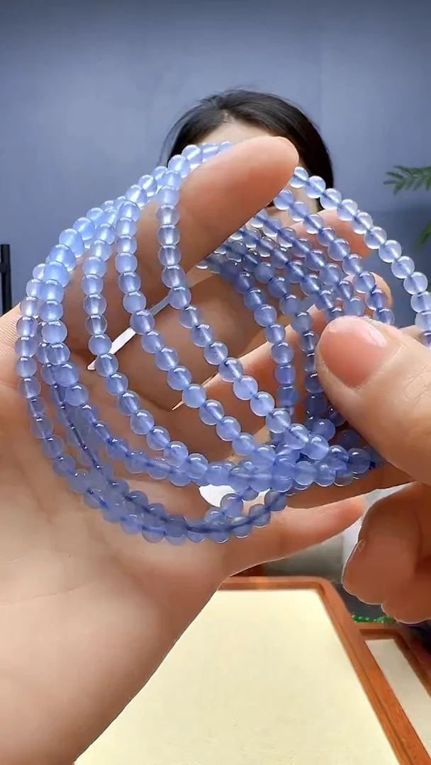 静柏甄选diy严选海蓝小米手链