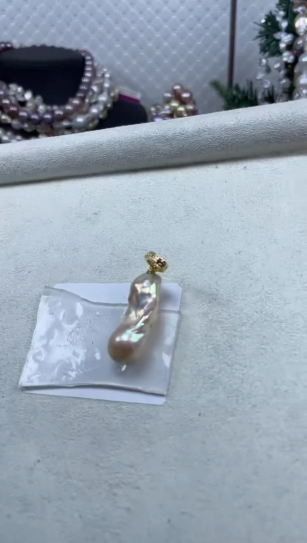 【闪购商品】淡水珍珠吊坠(不含链)未镶嵌【纯恬珍珠】