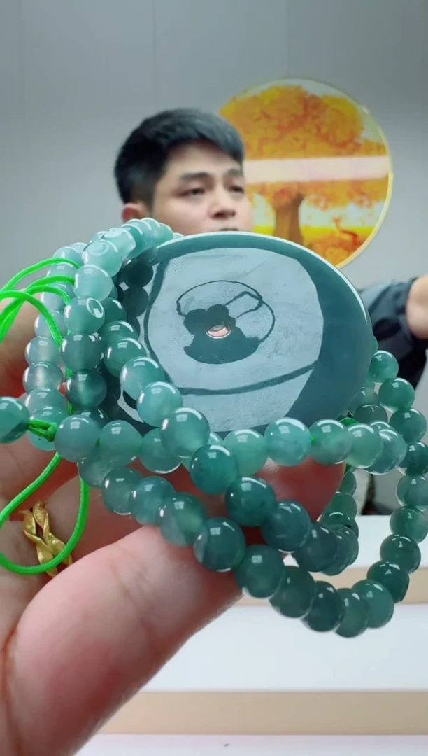 翡翠未镶嵌颈饰多样性随机发其一