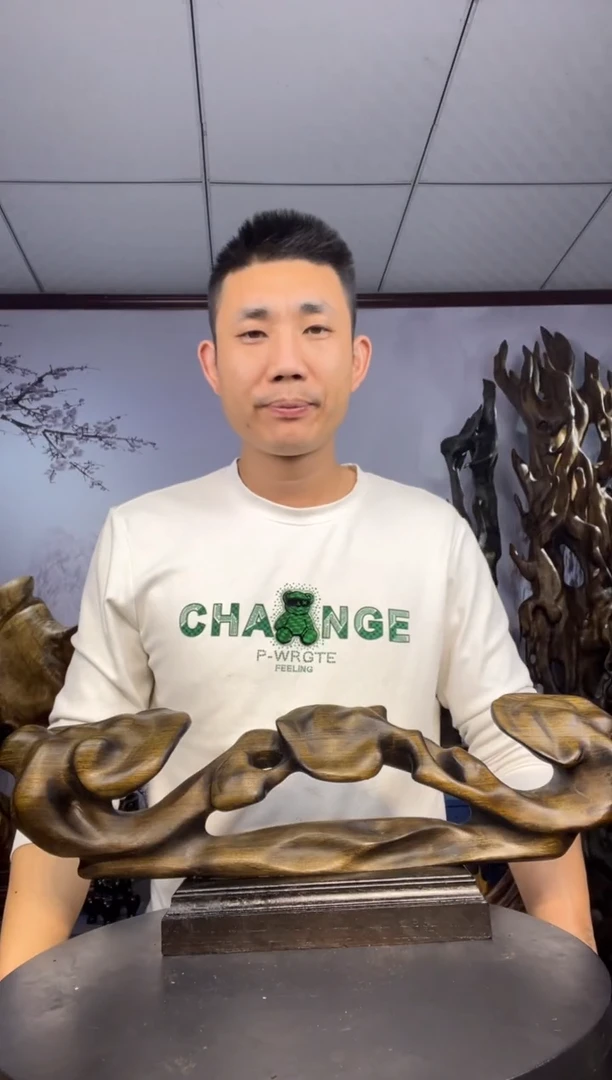 金丝楠木雕款全****厂金丝楠木工艺品摆件