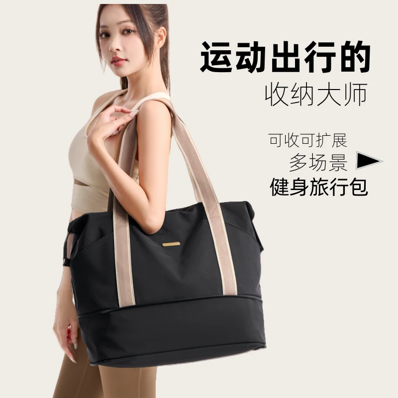 大容量轻便旅行包便携女出差行李袋手提短途登机旅游健身收纳袋