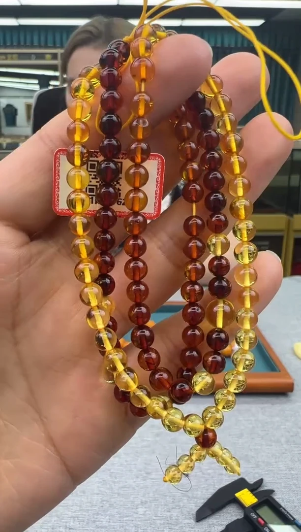 未镶嵌颈饰琥珀3秒拍号 假一赔三