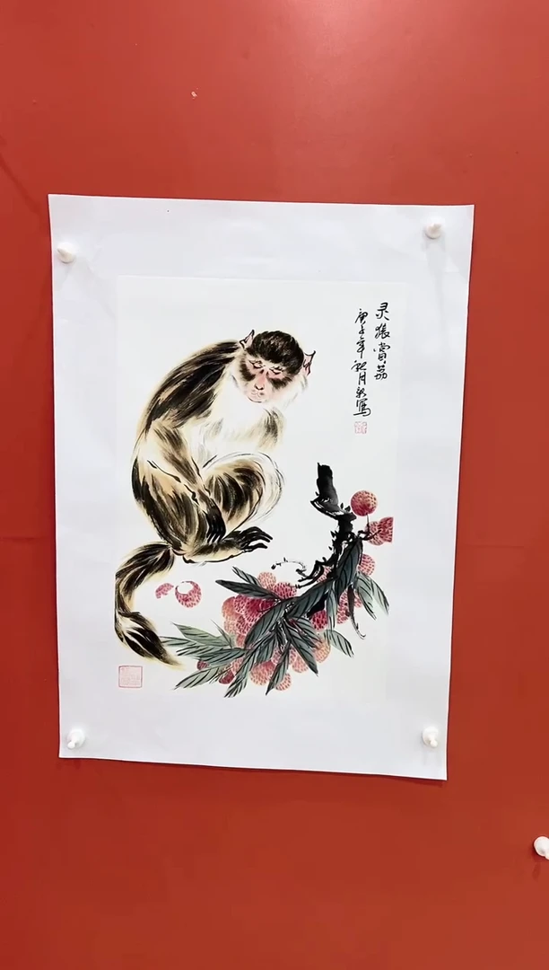 国画王月新国画作品