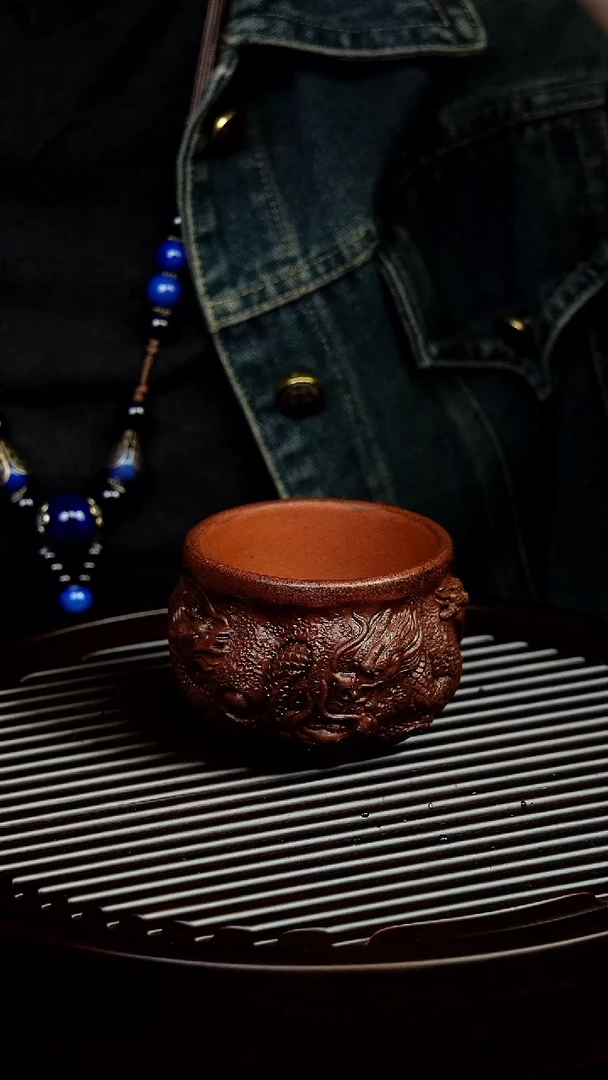 茶杯紫砂原矿紫砂茶具