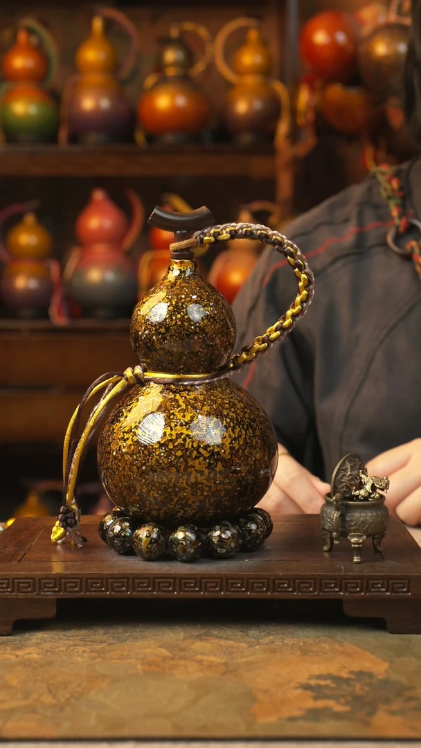 224大漆一物一拍记葫堂出品【不带手串】