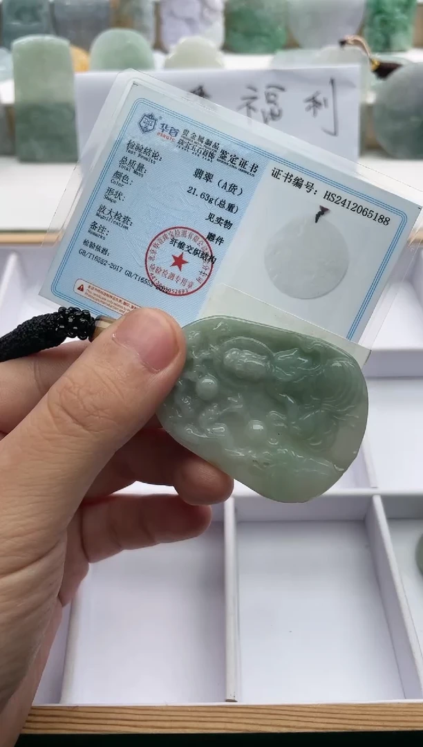 【闪购商品】翡翠颈饰未镶嵌..../3/6/ 15