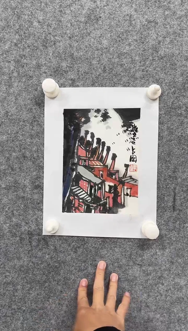 国画ST-JZP老师绘画作品